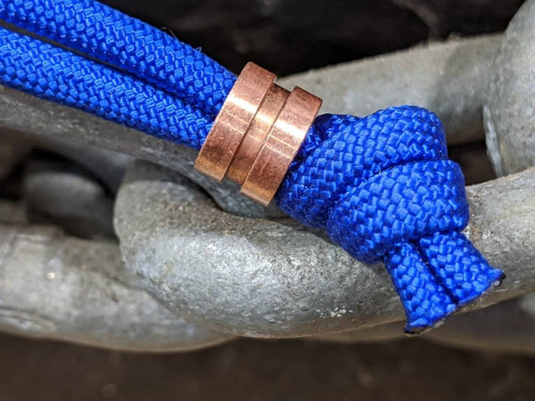 Small Copper Lanyard Bead and a Free Paracord Lanyard – Z and C