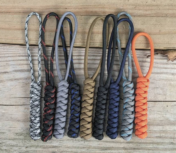 Cobra Stitch Paracord Lanyard with Loop – Z and C Metalworks
